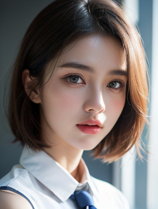蓝色系图片的美学与显白效果解析