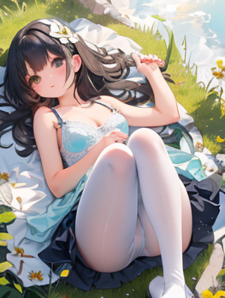 以蓝为底：打造女孩们的甜美衣橱