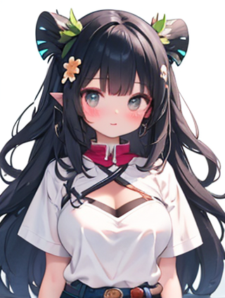 【黑裙子配白色衬衫的优雅穿搭艺术】