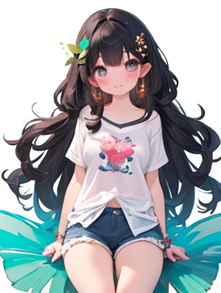 藏蓝色裤子搭配三色上衣，打造优雅知性风