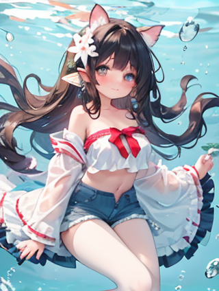蓝色的魅力：打造梦幻时尚女生风