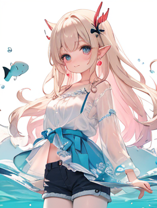 【标题】：蓝色与色彩的交响——女性服饰中的蓝色调搭配艺术